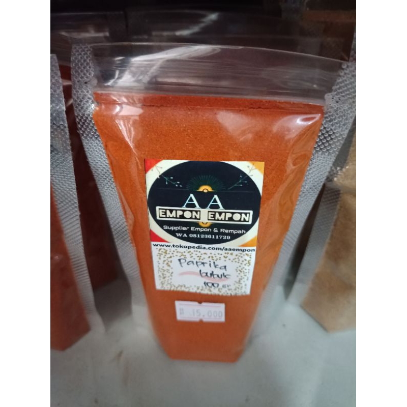 

Paprika Bubuk 100gr