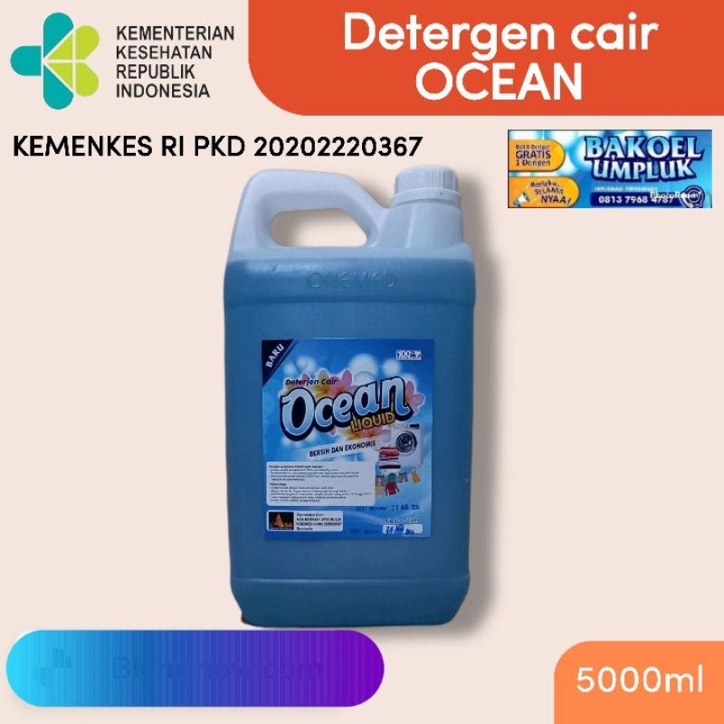 detergen cair OCEAN, detergen laundry, sabun cair, sabun laindry, rinso