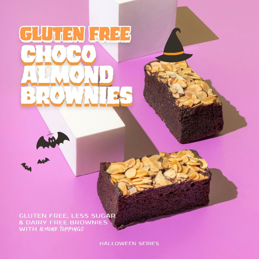 

Gluten Free Choco Almond Brownies