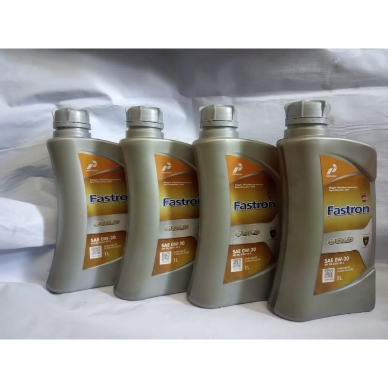 OLI MOBIL PERTAMINA FASTRON GOLD 0W-20 - 1 LITER (ASLI)