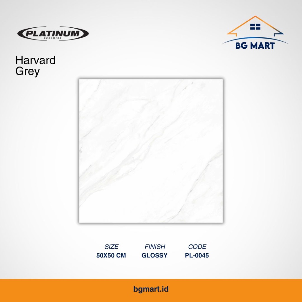 PLATINUM Keramik Lantai 50x50 Harvard Grey KW A