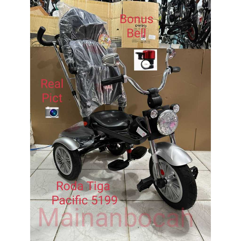 TERMURAH SEPEDA RODA TIGA PACIFIC 5199 RODA TIGA ANAK PACIFIC 5199