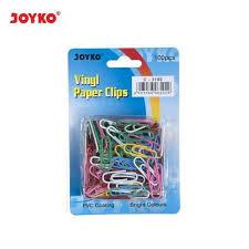 

Klip Kertas Warna/Paper Clip Vinyl Joyko C-3100