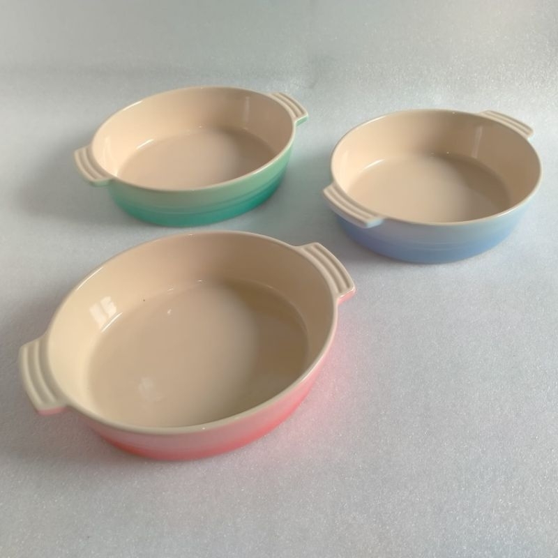 original le creuset stoneware oval dish piring oval saji 24*8.5 cm