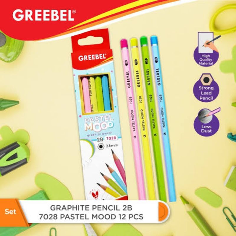 

Pensil Greebel Pastel