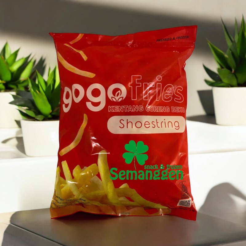 

Gogo Shoestring 1kg ☘️semanggen Frozen