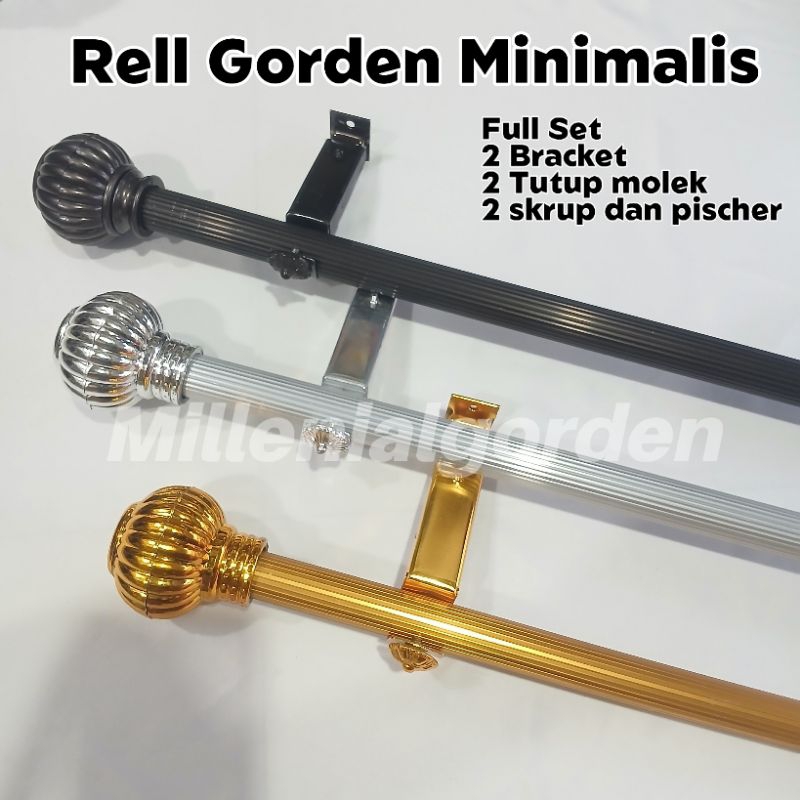 Batang Gorden, Tiang Gorden, Rel Pipa Gorden Tiang Gorden Lengkap Full Set Model Minimalis Terbaru U