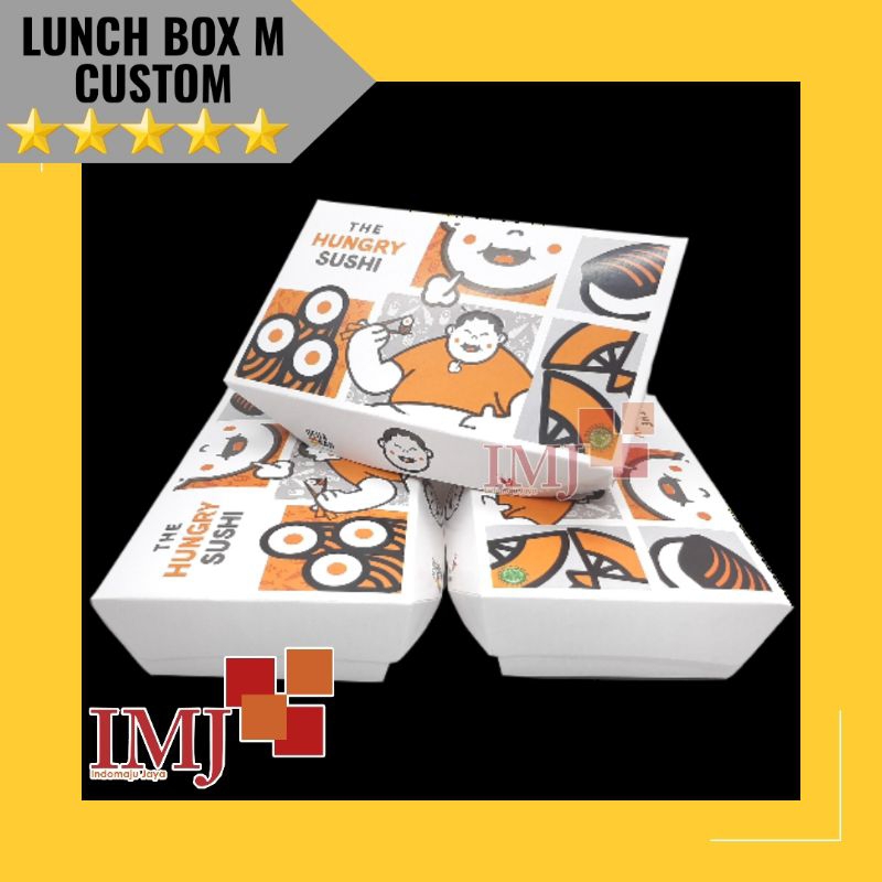 

GRATIS DESAIN CETAK PAPER LUNCH BOX M CUSTOM TERMURAH COLOR PRINTING SABLON LUNCH BOX M CUSTOM DESAIN