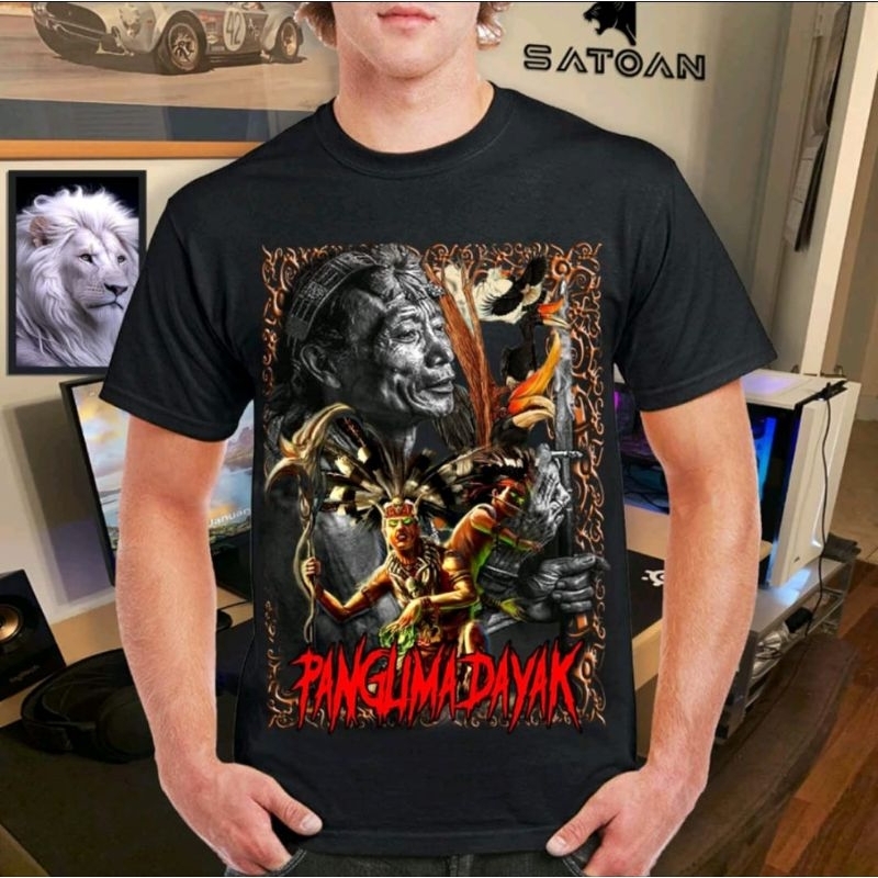 KAOS DAYAK PANGLIMA DAYAK SPONSOR