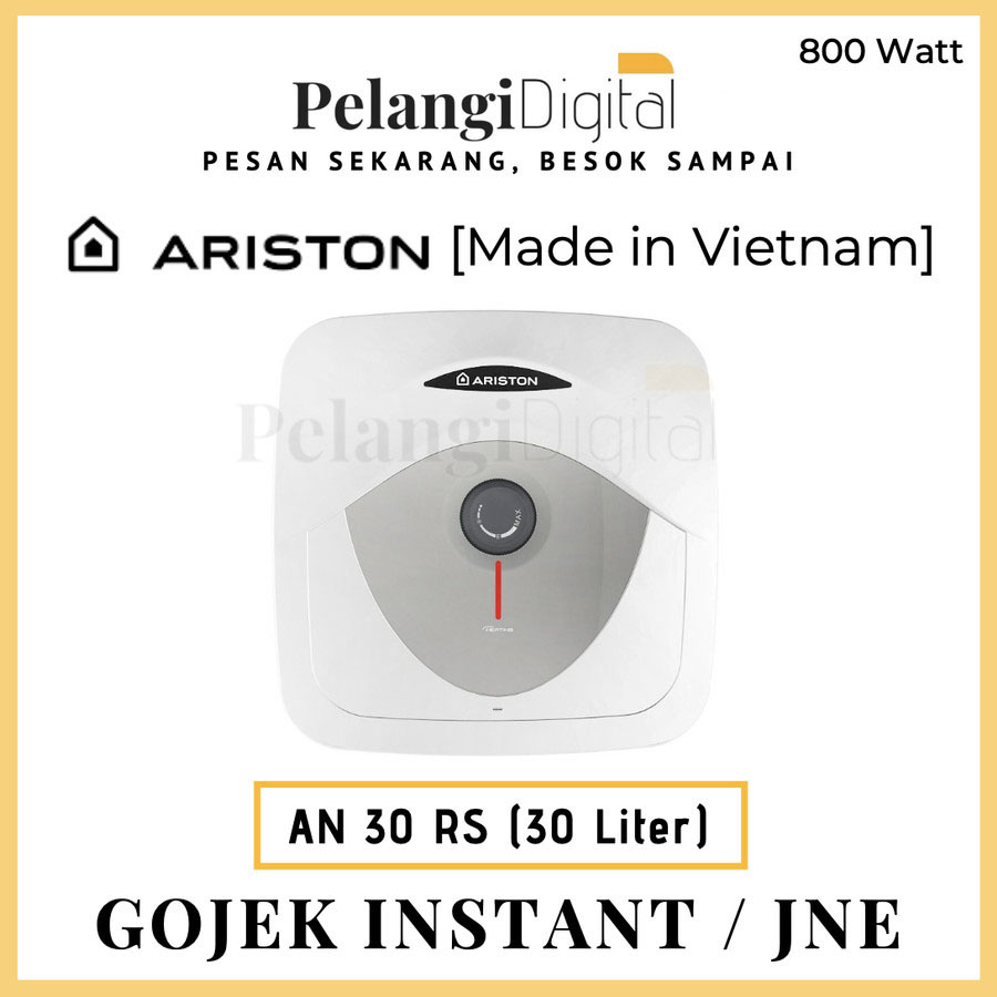 ARISTON Water Heater 30 Liter Pemanas Air - Andris AN 30 RS / AN30RS
