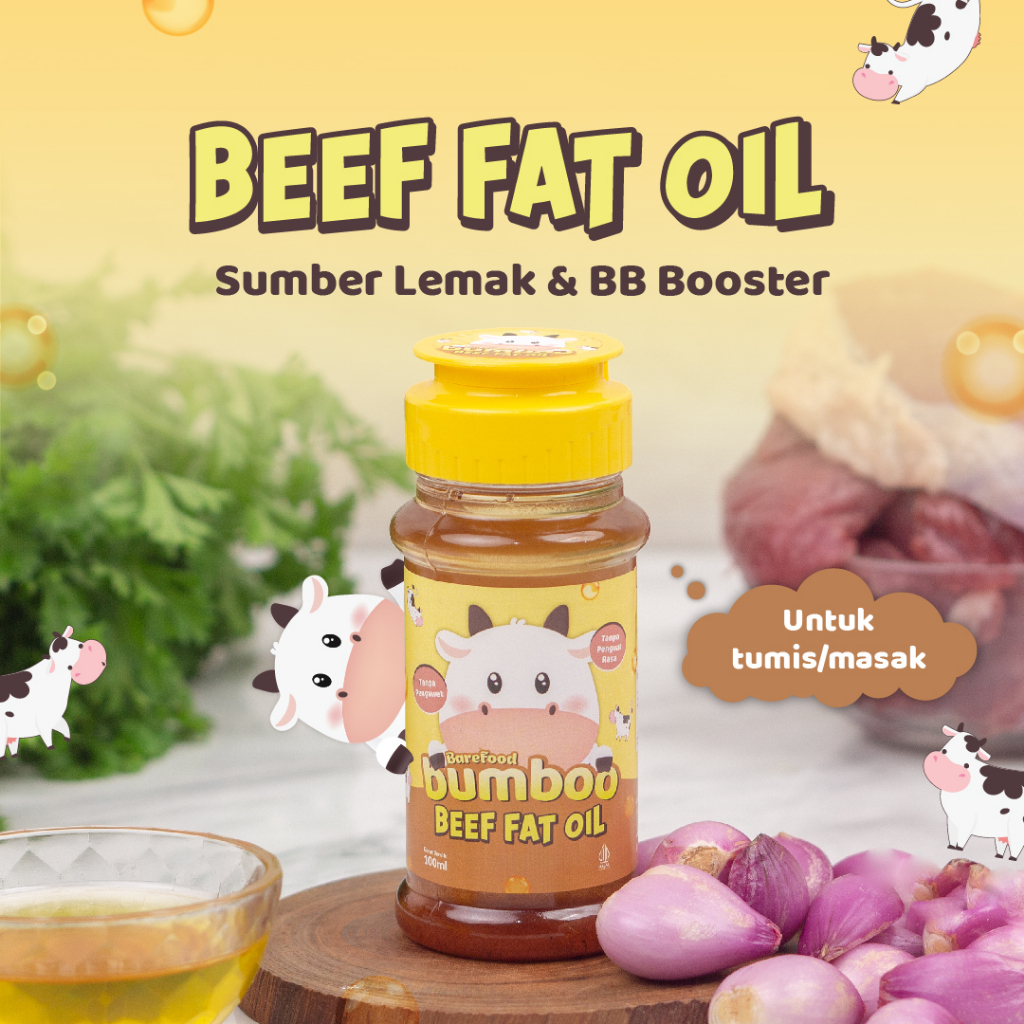 

BUMBOO Minyak - BB Booster -Tanpa Perisa & Pengawet - Tumis atau Topping