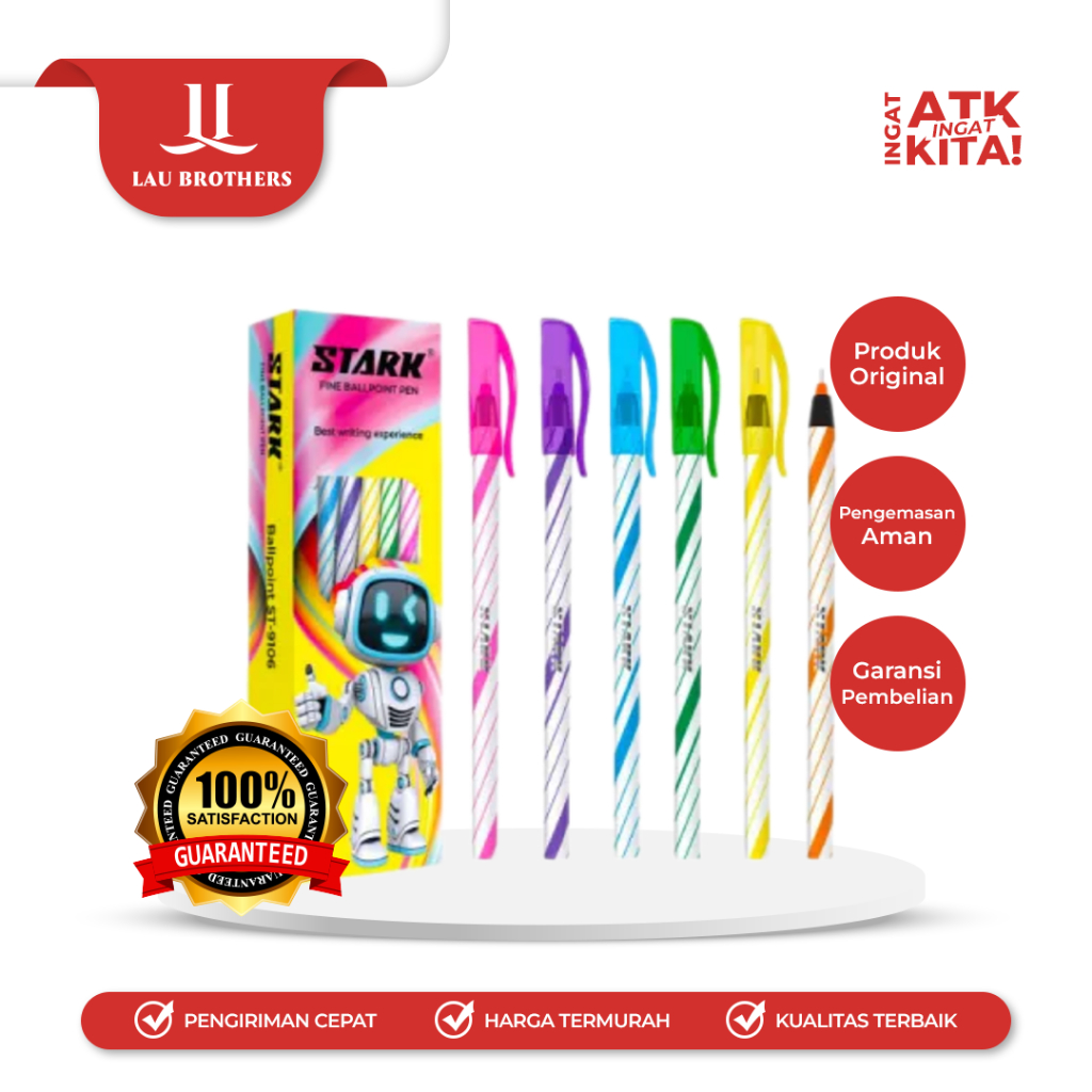 

STARK PULPEN ULIR ST-9106 (1LSN/ 12PCS)
