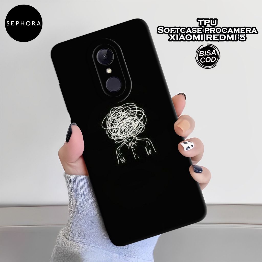 Case Xiaomi Redmi 5 - Fashion Case Aesthetic - Softcase Xiaomi Redmi 5  - Case Pro Camera - Casing X