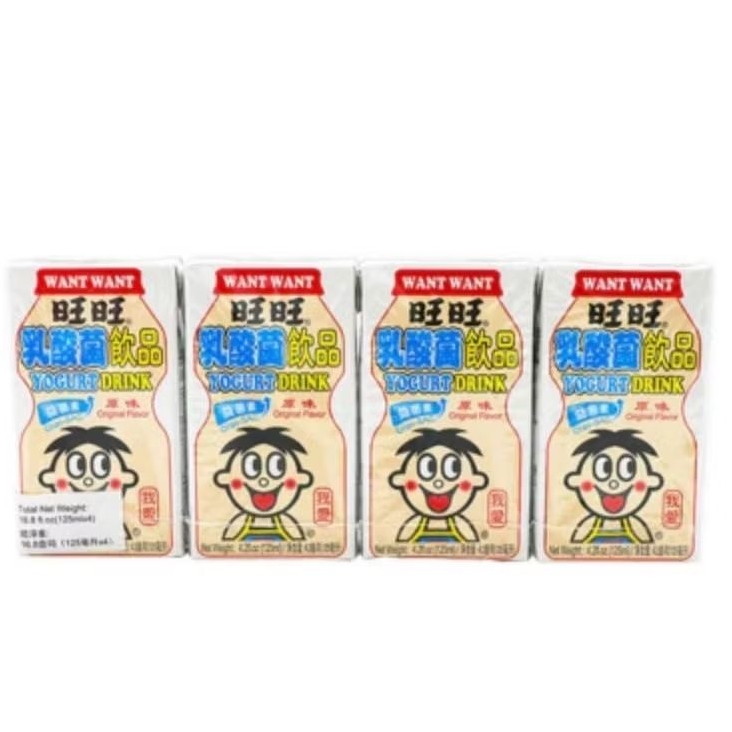 

Want Want UHT Yogurt Drink pack 4x125ml fi