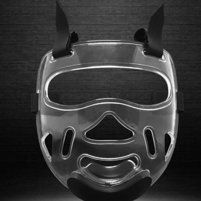 Pelindung helm taekwondo/pelindung wajah taekwondo/face mask taekwondo