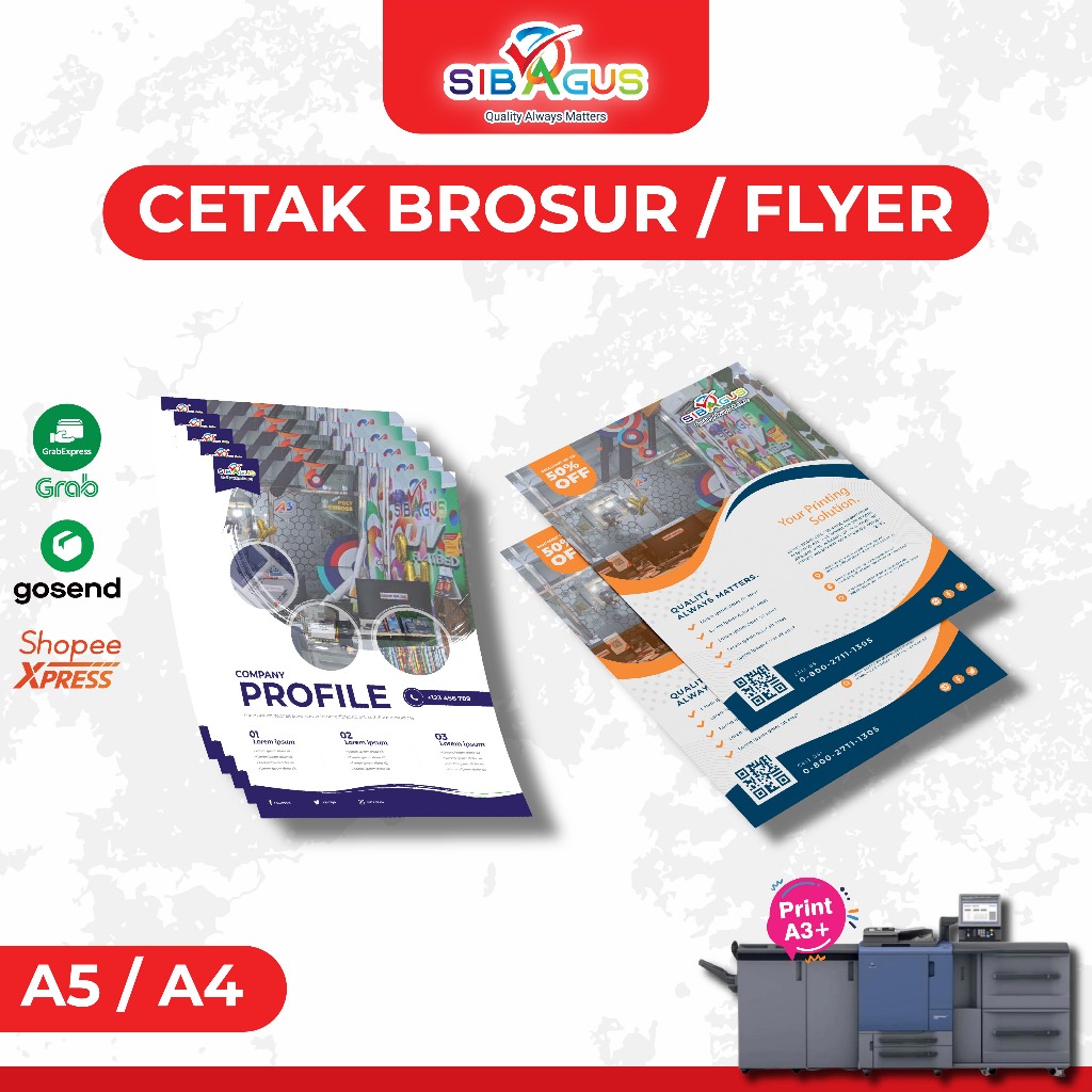 Cetak Brosur Ukuran A4 | Brosur Ukuran A5 | Cetak Brosur Custom | Cetak Brosur Murah