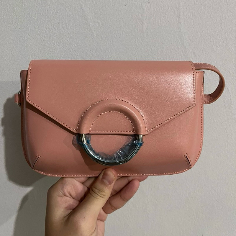 PRELOVED NEW - PEDRO Sling Bag Pink with Box | Shoulder Bag | Tas Wanita