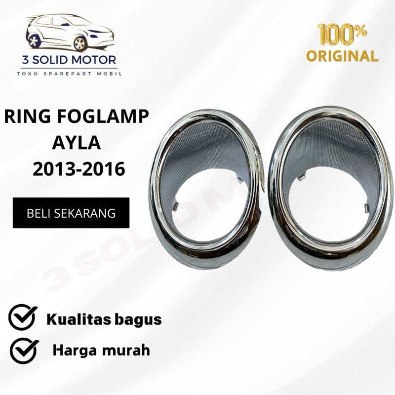 COVER RING FOGLAMP AYLA 2013-2016 ORIGINAL