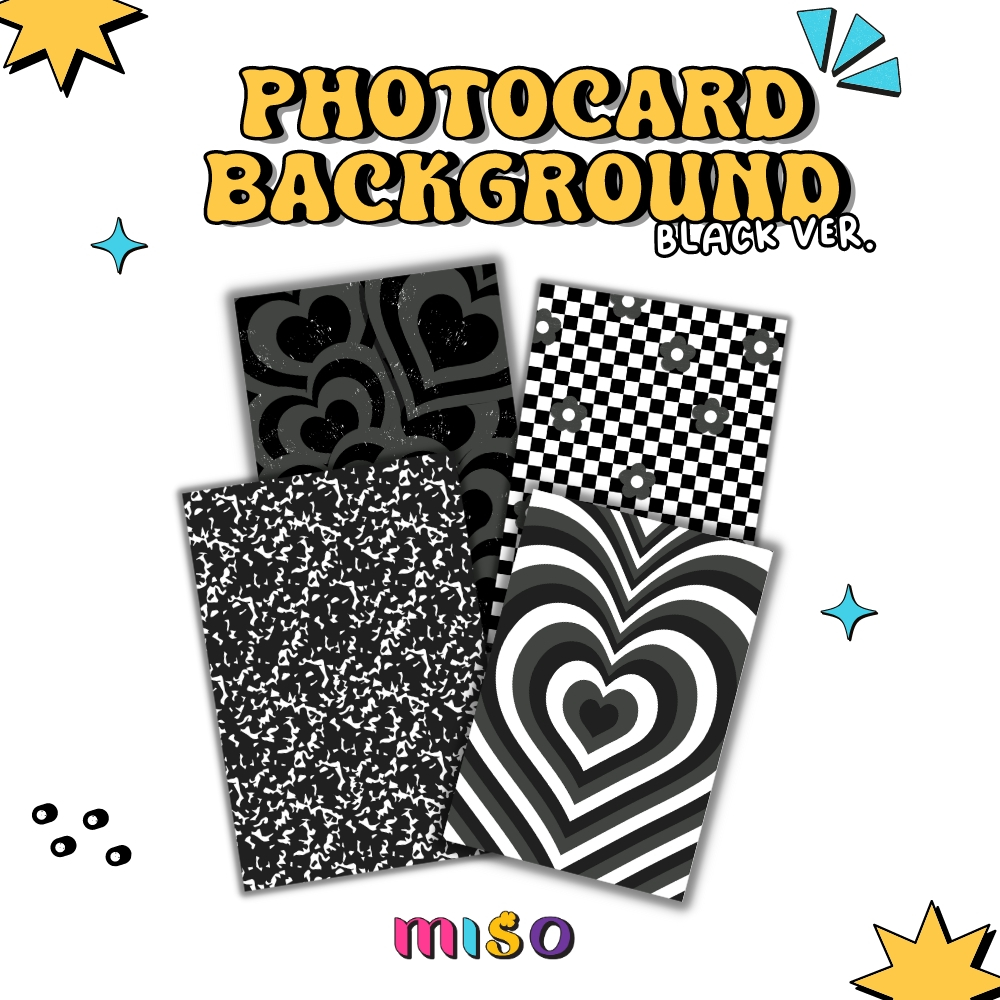 Photocard Background / Photocard Filler Background / PC Binder Filler Kpop Wishlist / Binder Filler 