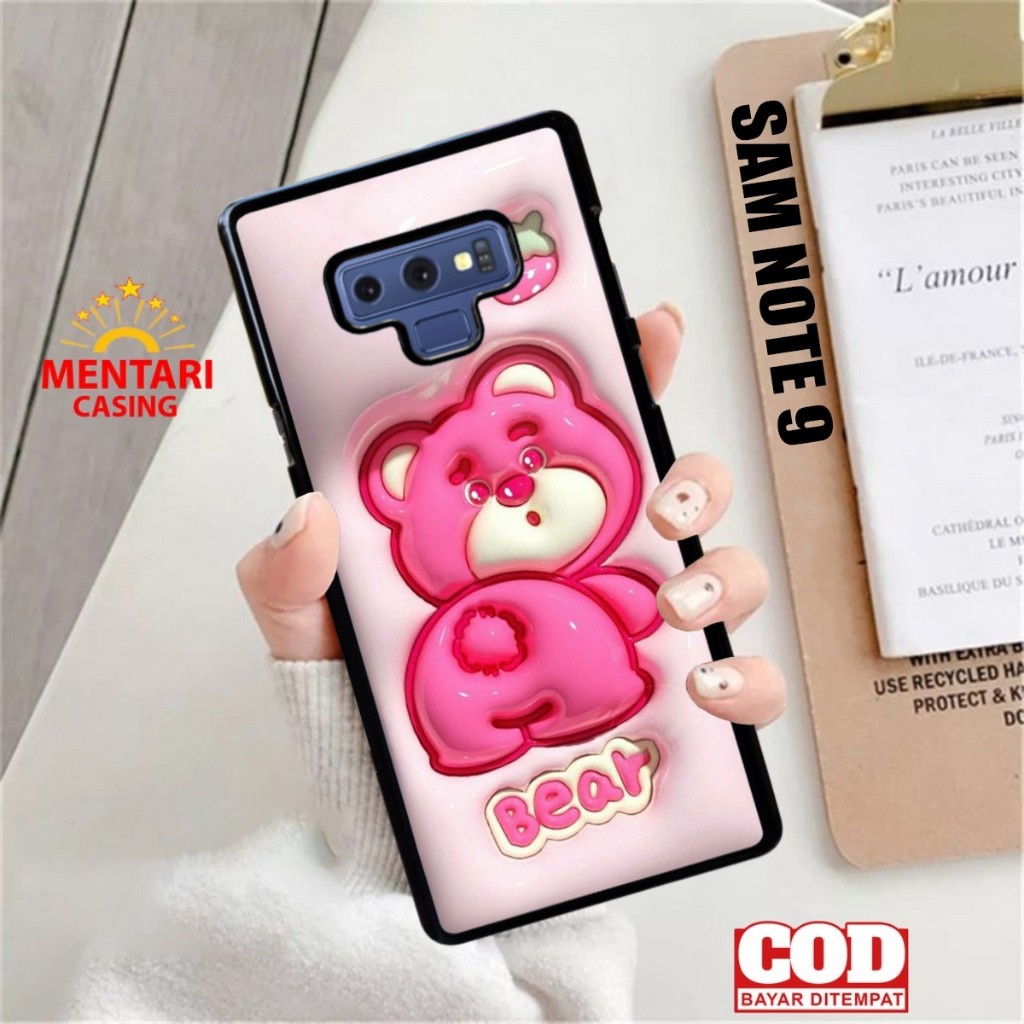 Case Samsung Note 9 Terbaru CuteBear Casing Samsung Note 9 Hardcase Glsoy Softcase Premium Glosy