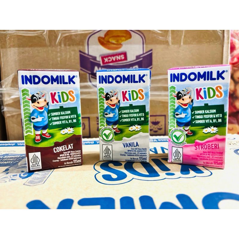 

susu kotak Indomilk Kids 115ml