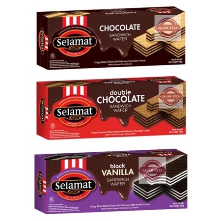 

SELAMAT WAFER CHOCOLATE 145gr