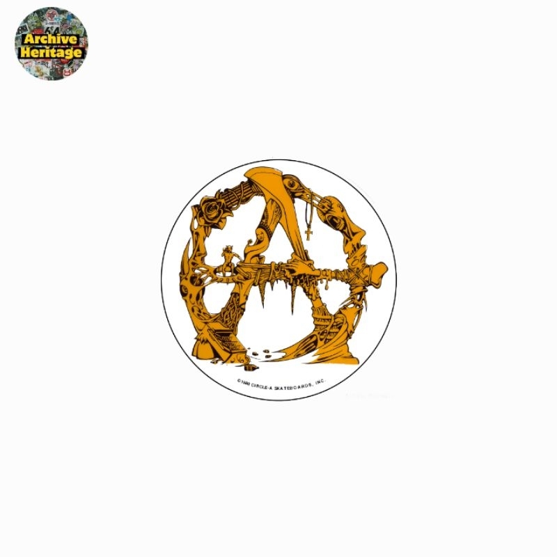 

sticker Circle A skateboards inc graphics stiker