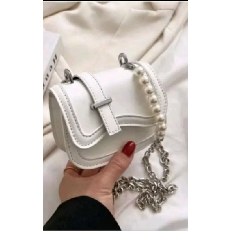 tas mini tali mutiara terbaru&kekinian