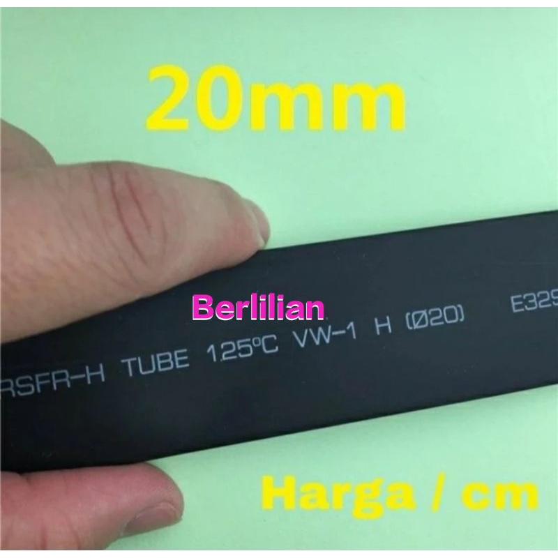 Selongsong Bakar 20mm Panjang 10meter / Selang Bakar 20mm