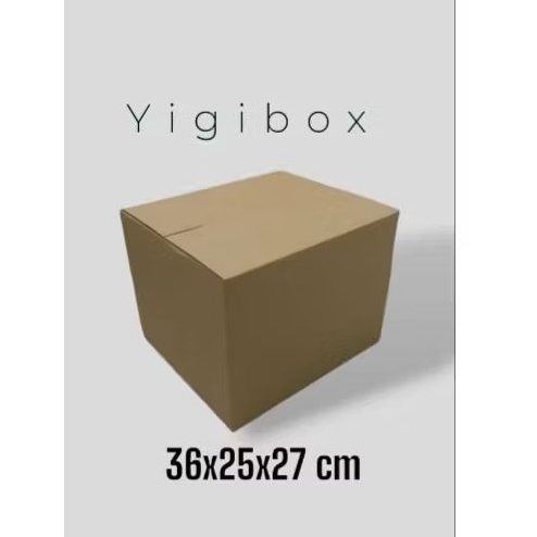 

Kardus Karton Box Ukuran 36x25x27 CM.... ST Single Wall Polos Untuk Packing Souvenir dll