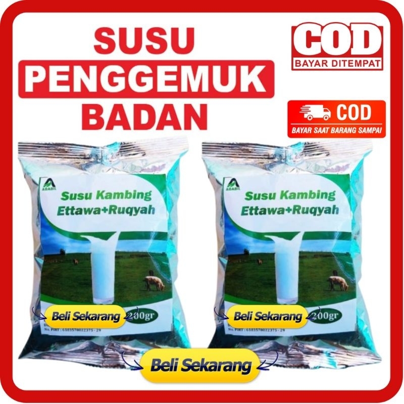 

SUSU KAMBING ETAWA RUQYAH 200 GR - SUSU KAMBING ETTAWA RUQYAH SUSU ETAWA ATASI NYERI SENDI ASAM URAT DAN KESEHATAN TULANG