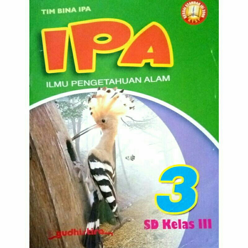 BUKU IPA SD IPA 3 SD Kelas 3 III Tim Bina IPA Yudhistira