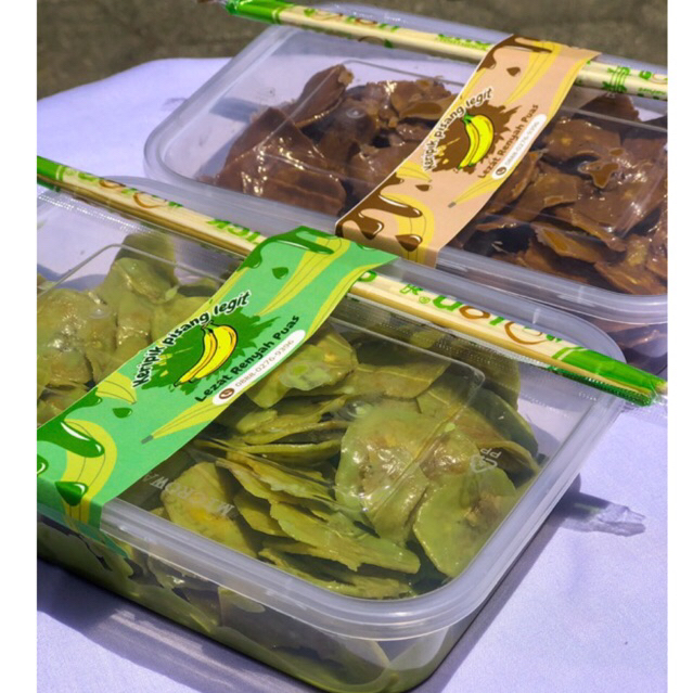 

KERIPIK PISANG LEGIT KEMASAN 500ML 125GRAM