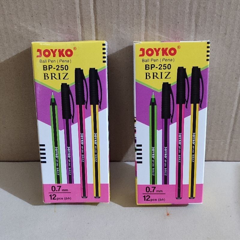 

1 Pak Pulpen Joyko Briz Isi 12 Pcs HITAM