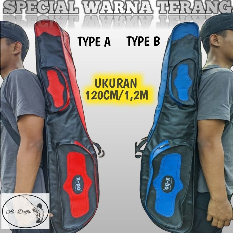 TAS PANCING AL-DAFFA Ukuran Jumbo120CM.Bahan Kulit JOK TEBAL (ANTI AIR)
