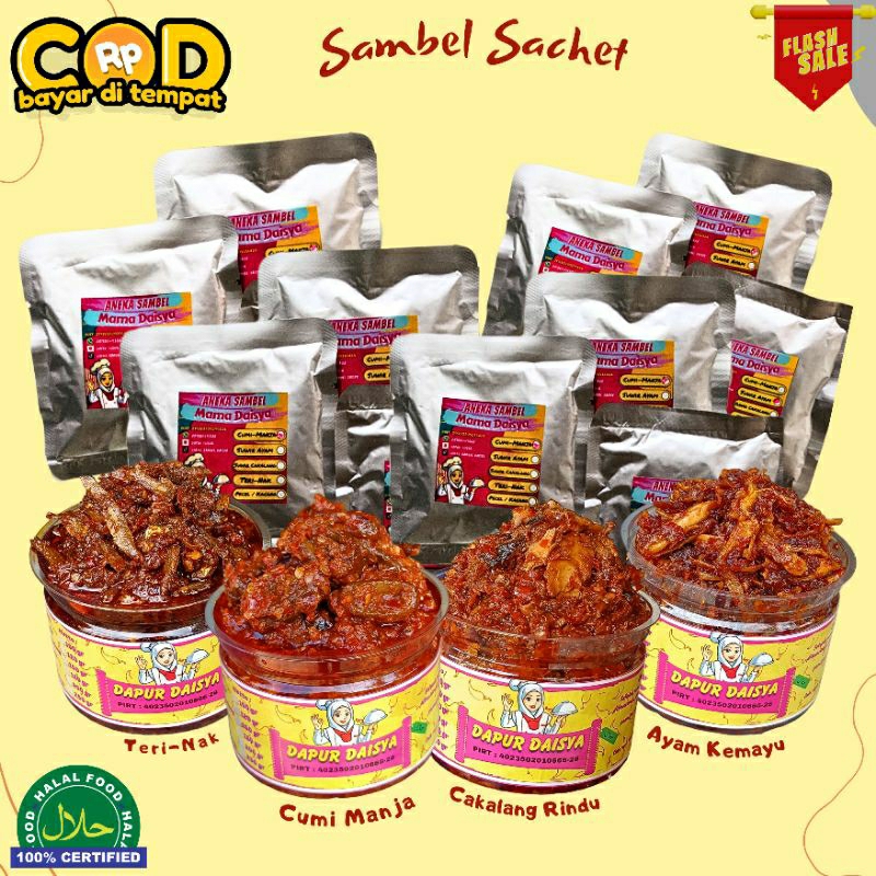 

[SAMBAL SACHET 25 GRAM] SAMBEL CUMI SAMBAL CUMI BABY SAMBAL TERI SAMBAL CAKALANG EAT SAMBAL EAT SAMBEL ASIN SAMBAL CIAMIK SUWIR AYAM EATSAMBEL EATSAMBAL OELEK SAOS TIRAM SAMYANG GOCHUJANG HALAL TOMAT BONCABE BON CABE TERASI BARBEQUE HALAL PEDAS