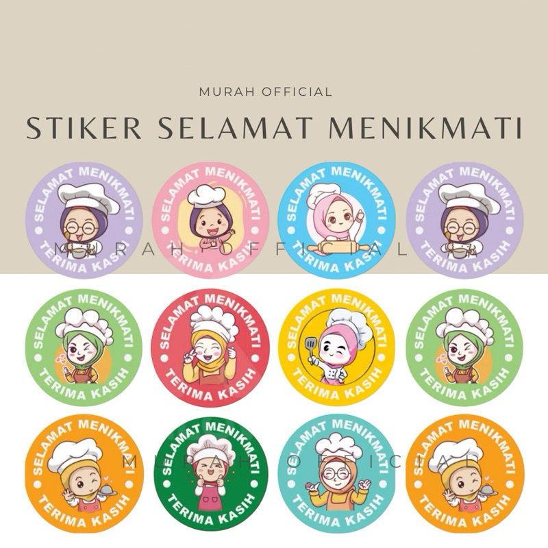 

Kode : K Promo stiker thank you 500 pcs per 1 roll aesthetic murah dan terlaris stiker selamat menikmati dan terima kasih stiker koki lucu kawai