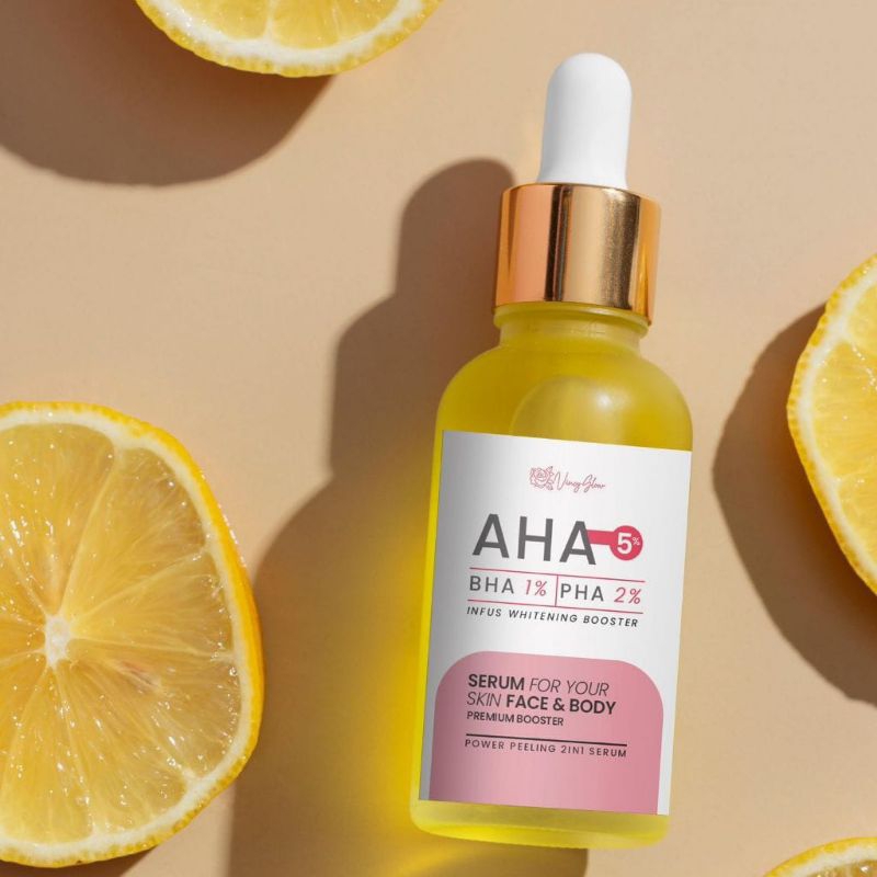 AHA infus whitening(eksfoliasi)vincy glow