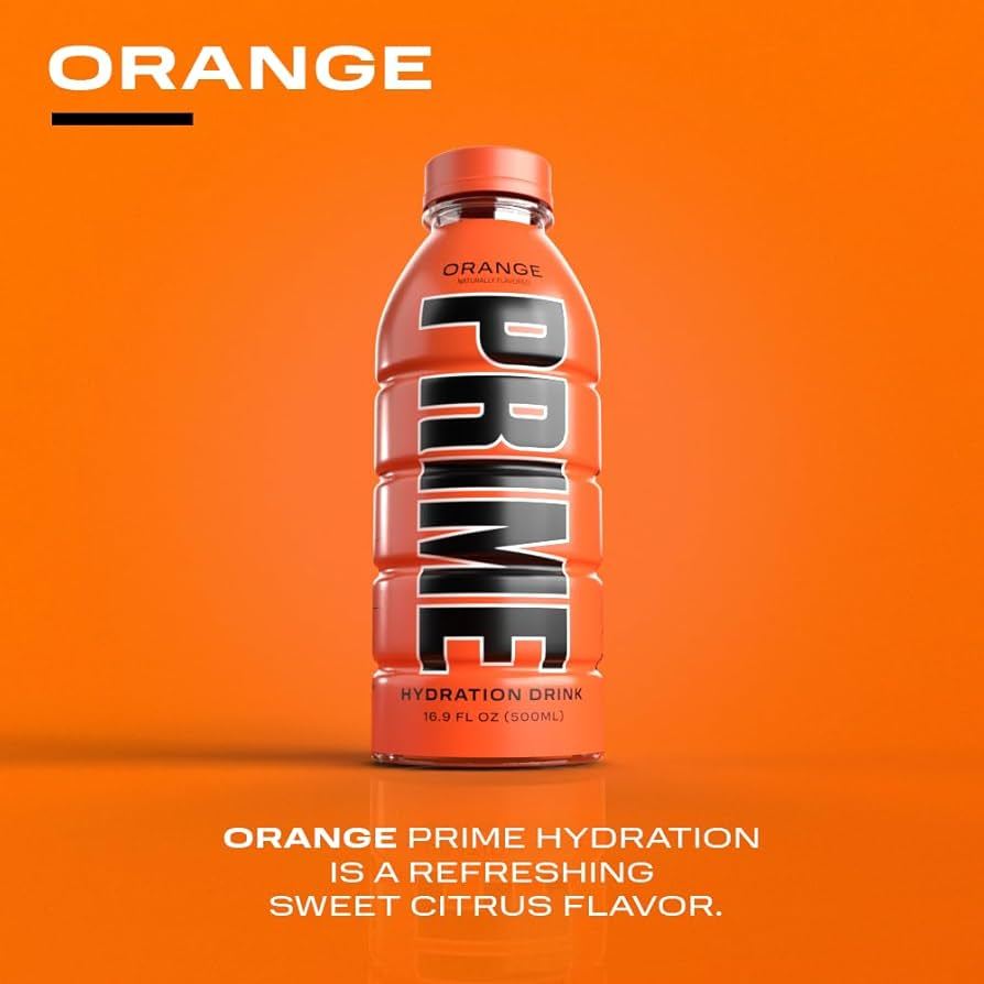 

Minuman PRIME Hydration Drink Orange 500ml asal UK