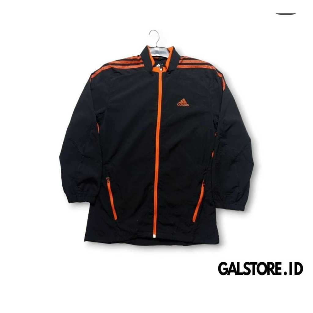 TRACKTOP OLAHRAGA WARNA HITAM MURAH SECOND / TRACTOP / JACKET/ ADID*S