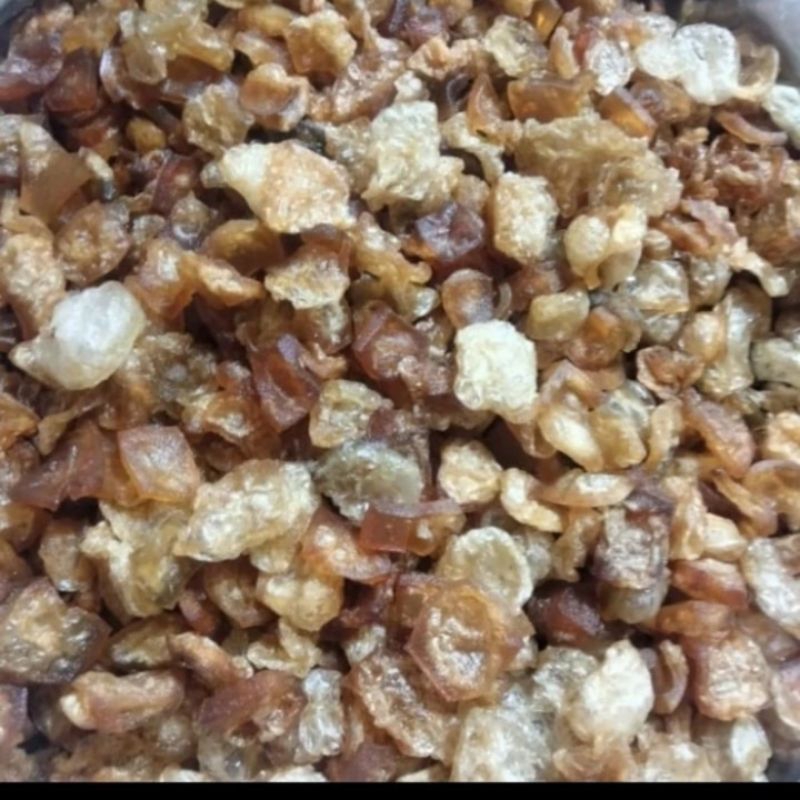 

QH Kerupuk Kulit Sapi Setengah Mekar/Kerupuk Krecek/Kerupuk Jangek 1 Kg