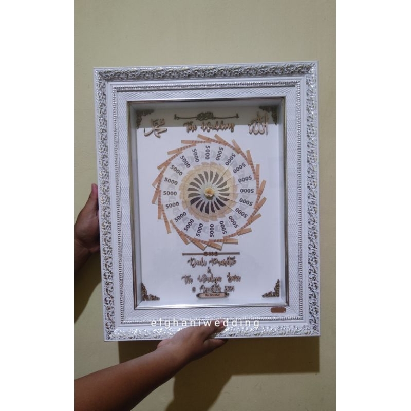 elghaniwedding - Mahar Pernikahan - Mahar Nikah - Bingkai Mahar 30x40cm - Mahar Medan - Mahar Bingka