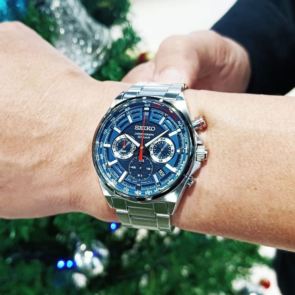 Seiko SSB407#SSB407#SSB407P1#Seiko SSB407P1#Jam tangan pria Seiko SSB407#Man watch Seiko SSB407P1#Ja