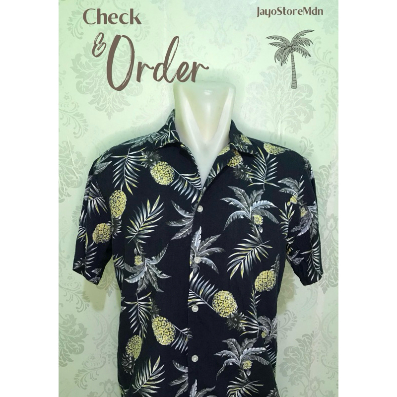Kemeja Hawaii Second Branded