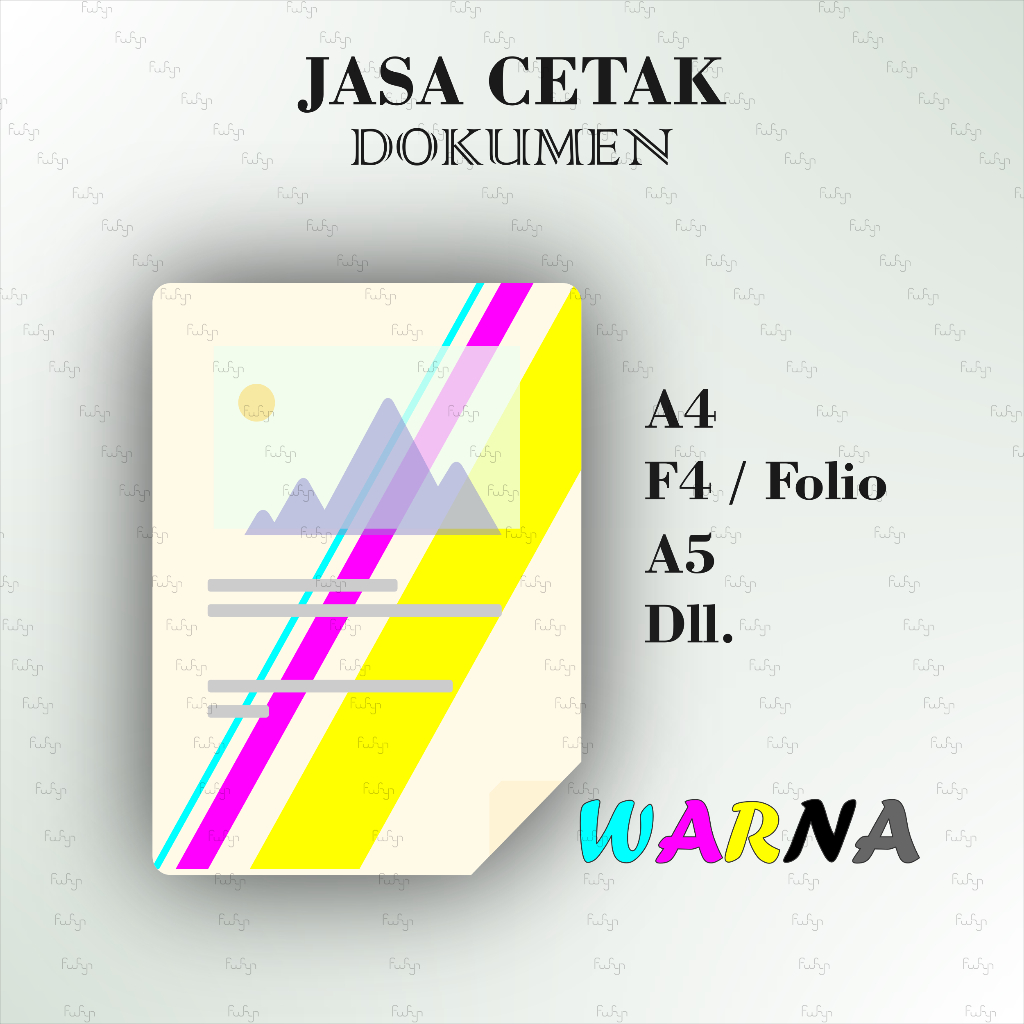 

Cetak / Print Dokumen - Warna