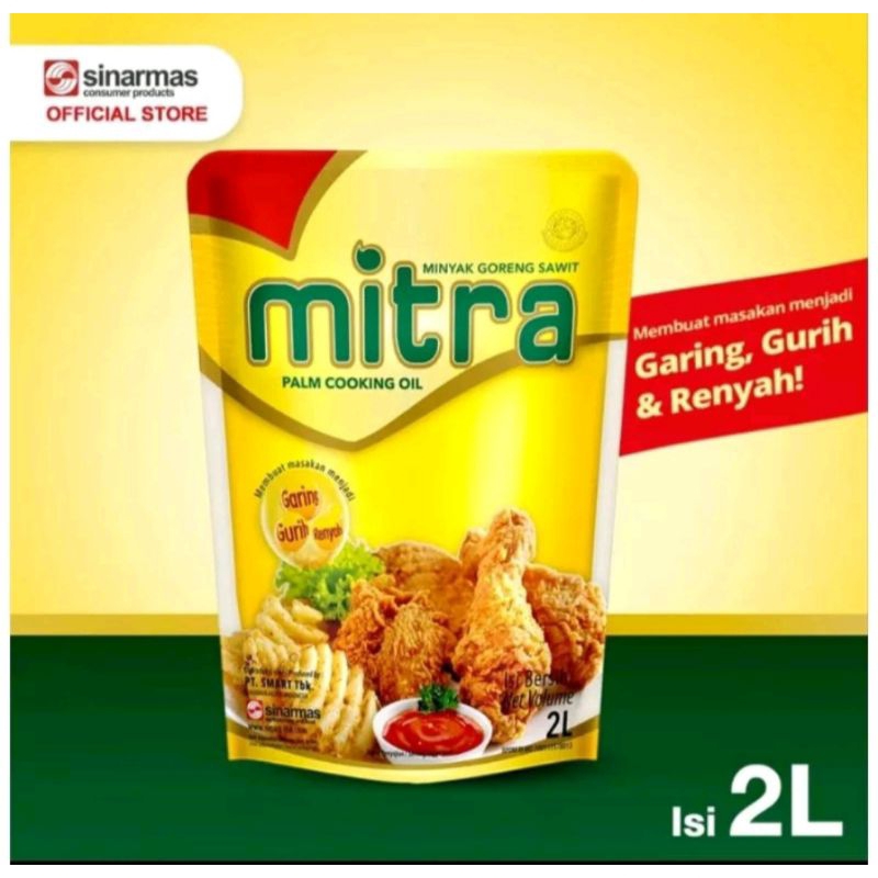 

Minyak Goreng Mitra Pouch 2 Liter /