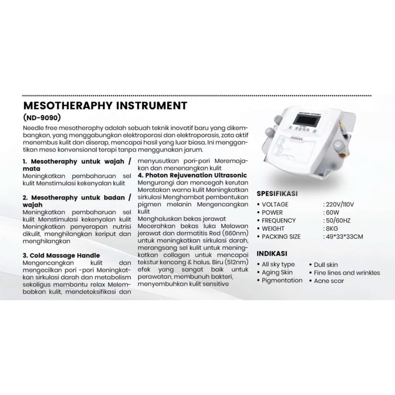 MESOTHERAPY NON NEEDLE / ND-9090