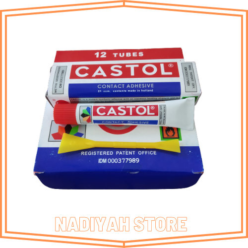 

Lem Castol Contact Adhesive Tube kecil 21ccm