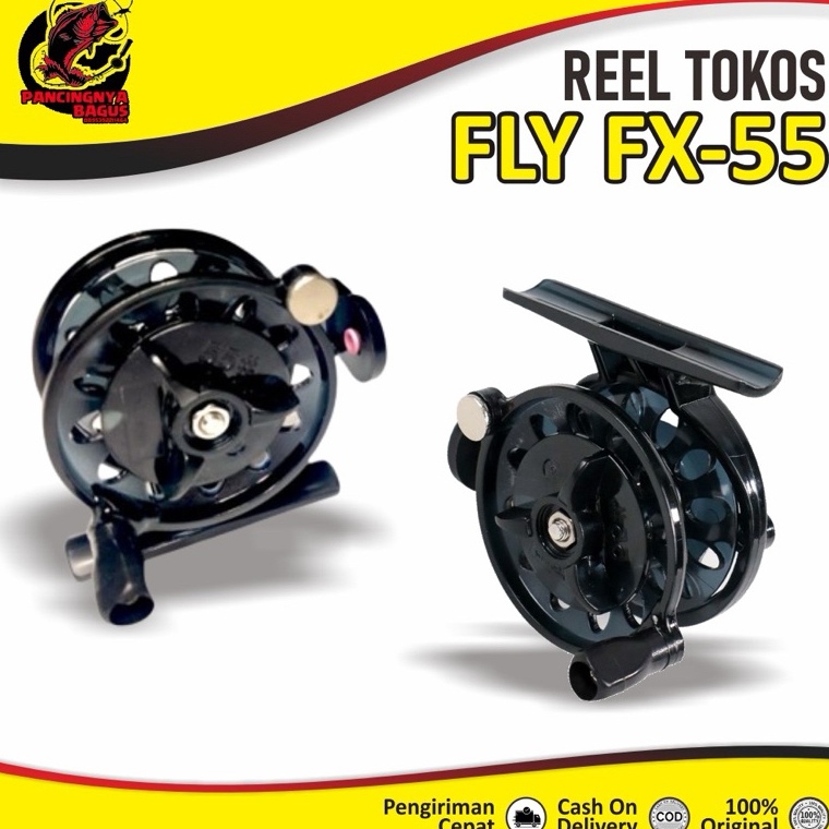 Serbu Spesial ALAT PANCING REEL PANCING KEREKAN PANCING TOKOS DAIDO FLY FX 55 HITAM MURAH
