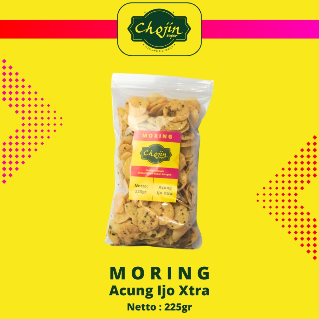 

MORING RENYAH 225GR BUMBU ACUNG IJO XTRA DAUN JERUK 2X LEBIH BANYAK